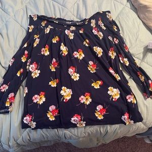 Off the shoulder Old Navy shirt